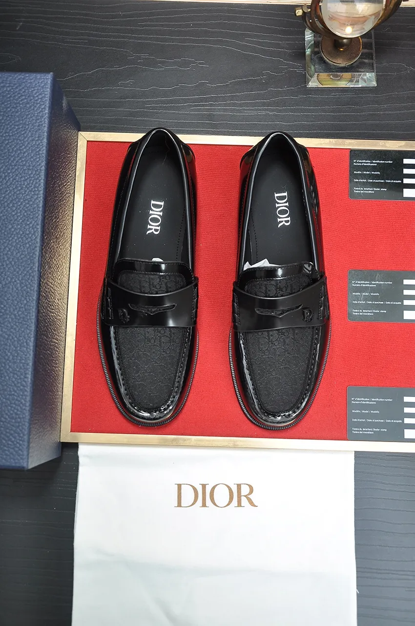 Men's shoes 💰560💶[Dior] (water-dyed cowhide lining) Dior original 1:1 high-quality factory, imported original materials, imported raw cowhide, water-dyed cowhide lining, original TPU outsole, code number: 38-44